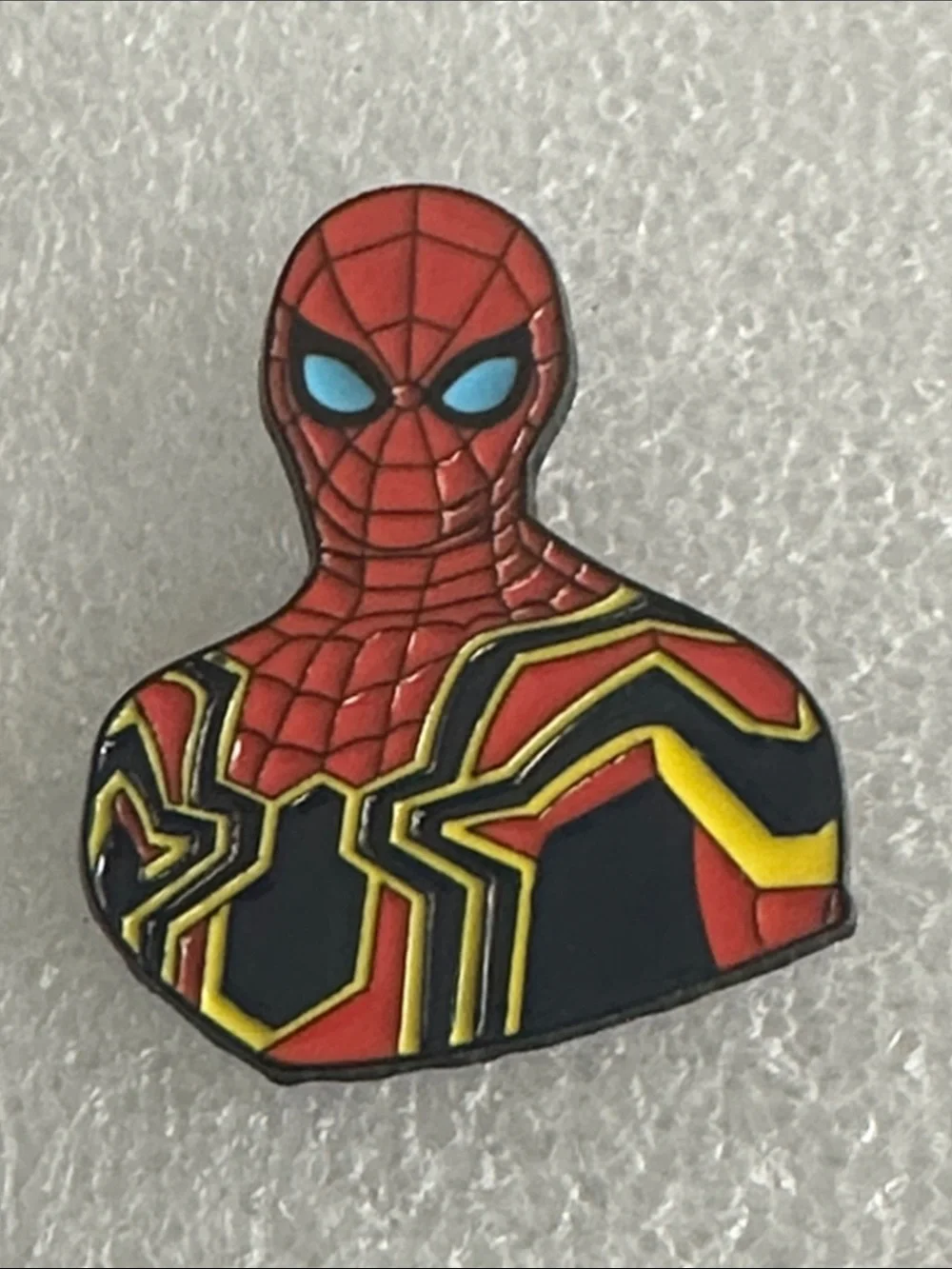 Spider-Man Enamel Pin - Red, Black, Yellow